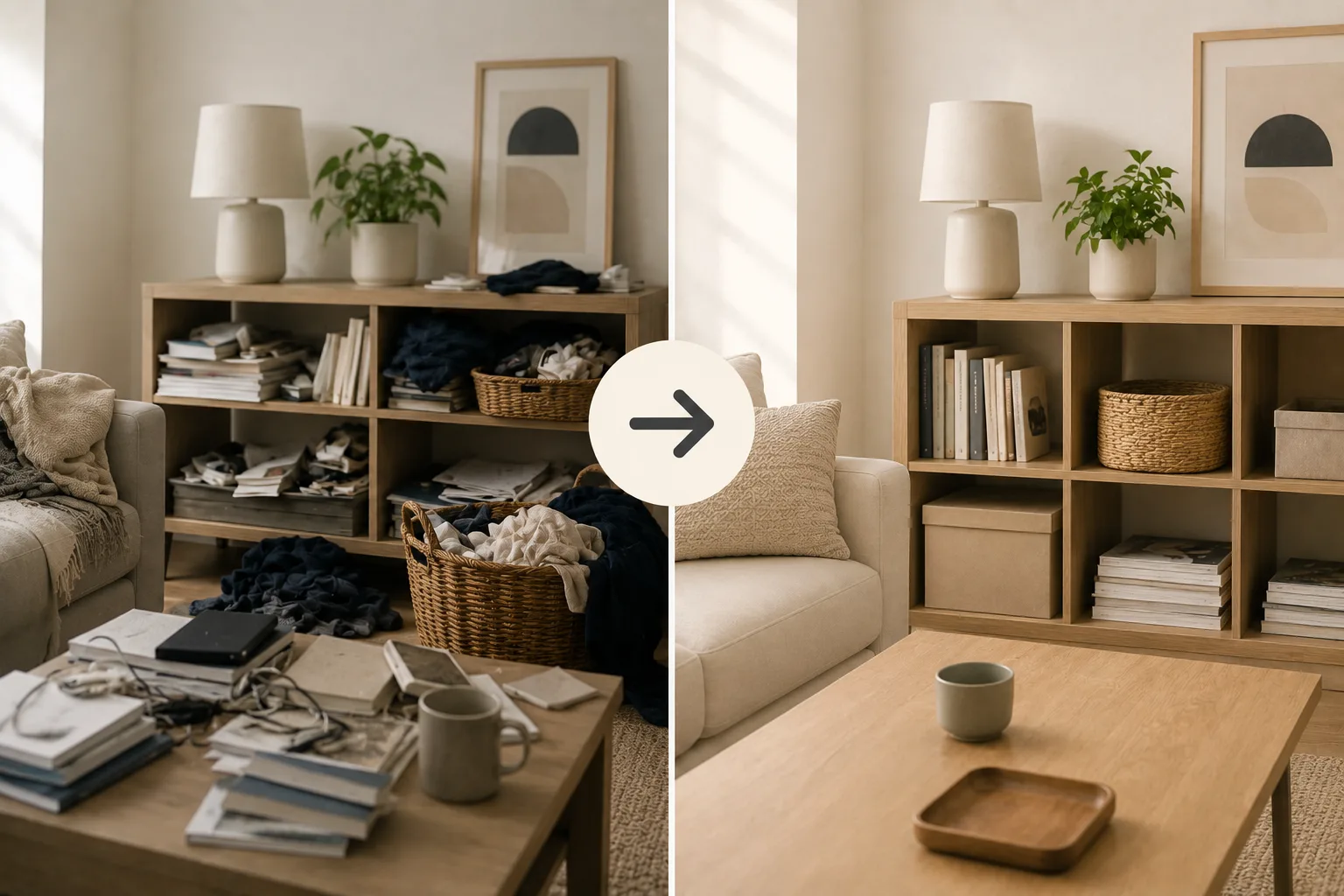 Errores que hacen que una casa parezca más desordenada de lo que está